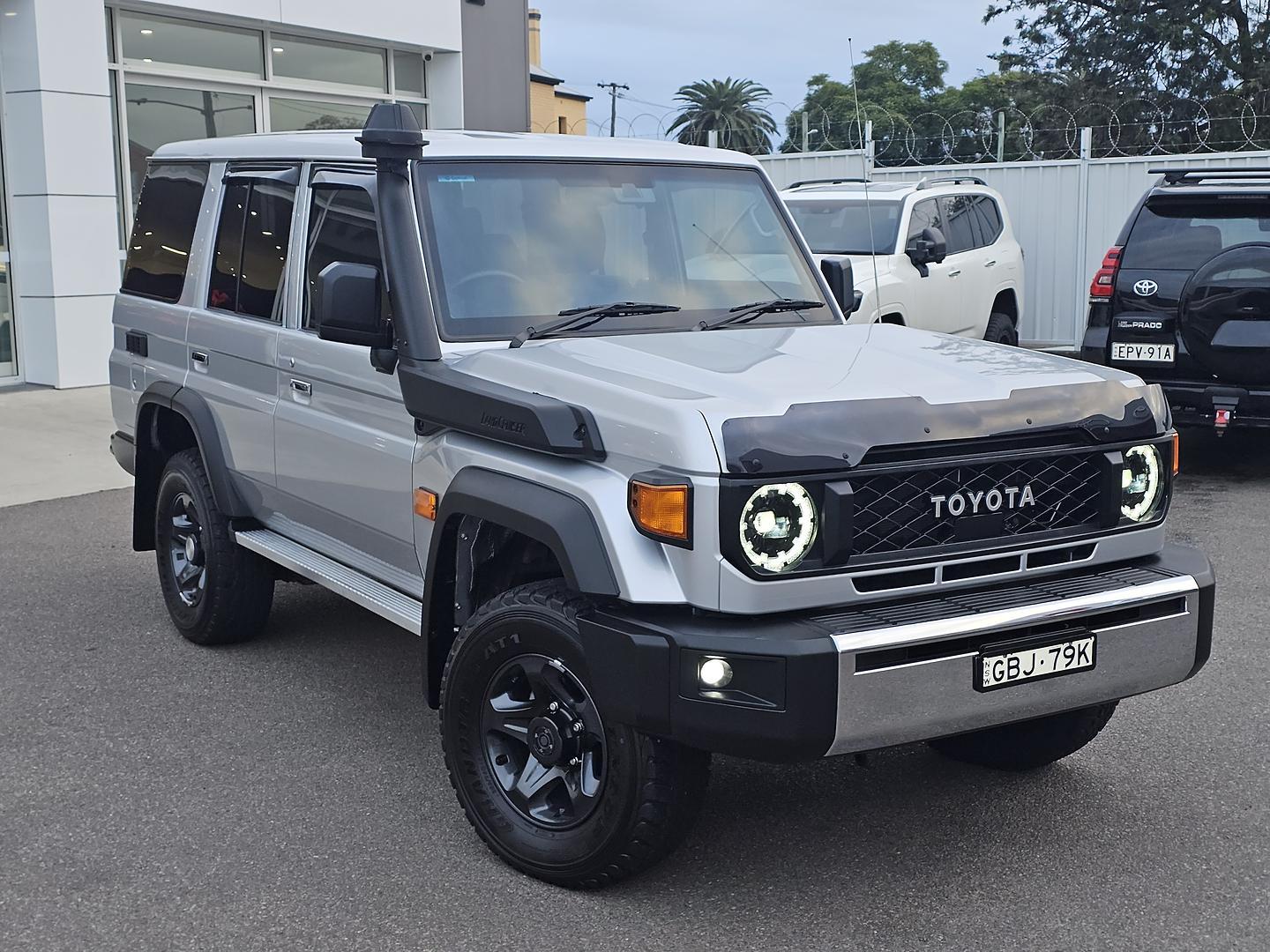 2024 Toyota Landcruiser GXL in Silver