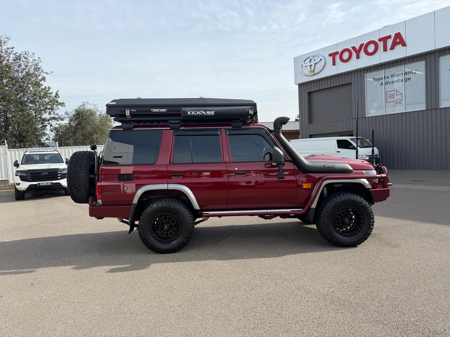 2022 Toyota Landcruiser GXL in Red