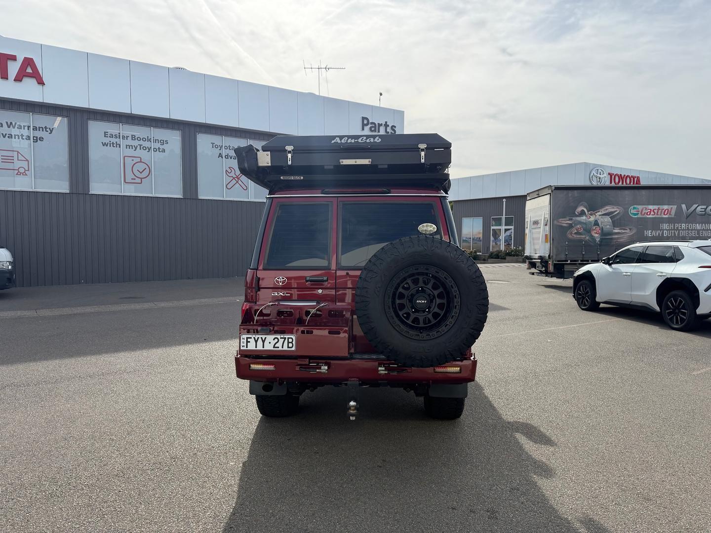 2022 Toyota Landcruiser GXL in Red