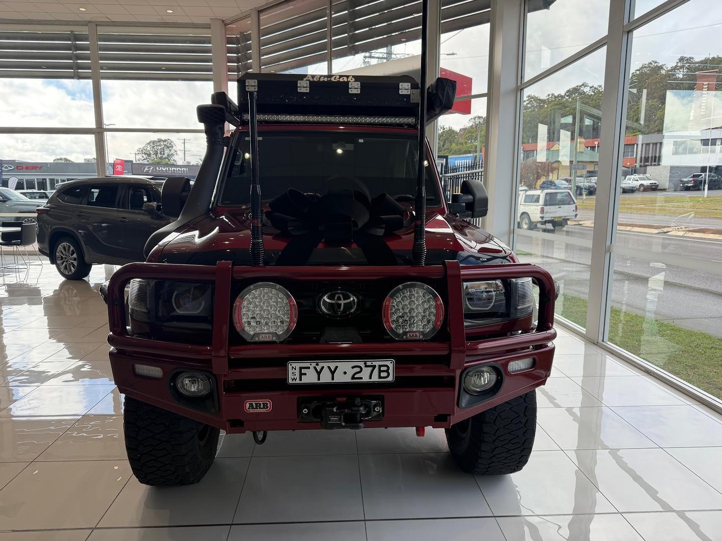 2022 Toyota Landcruiser GXL in Red