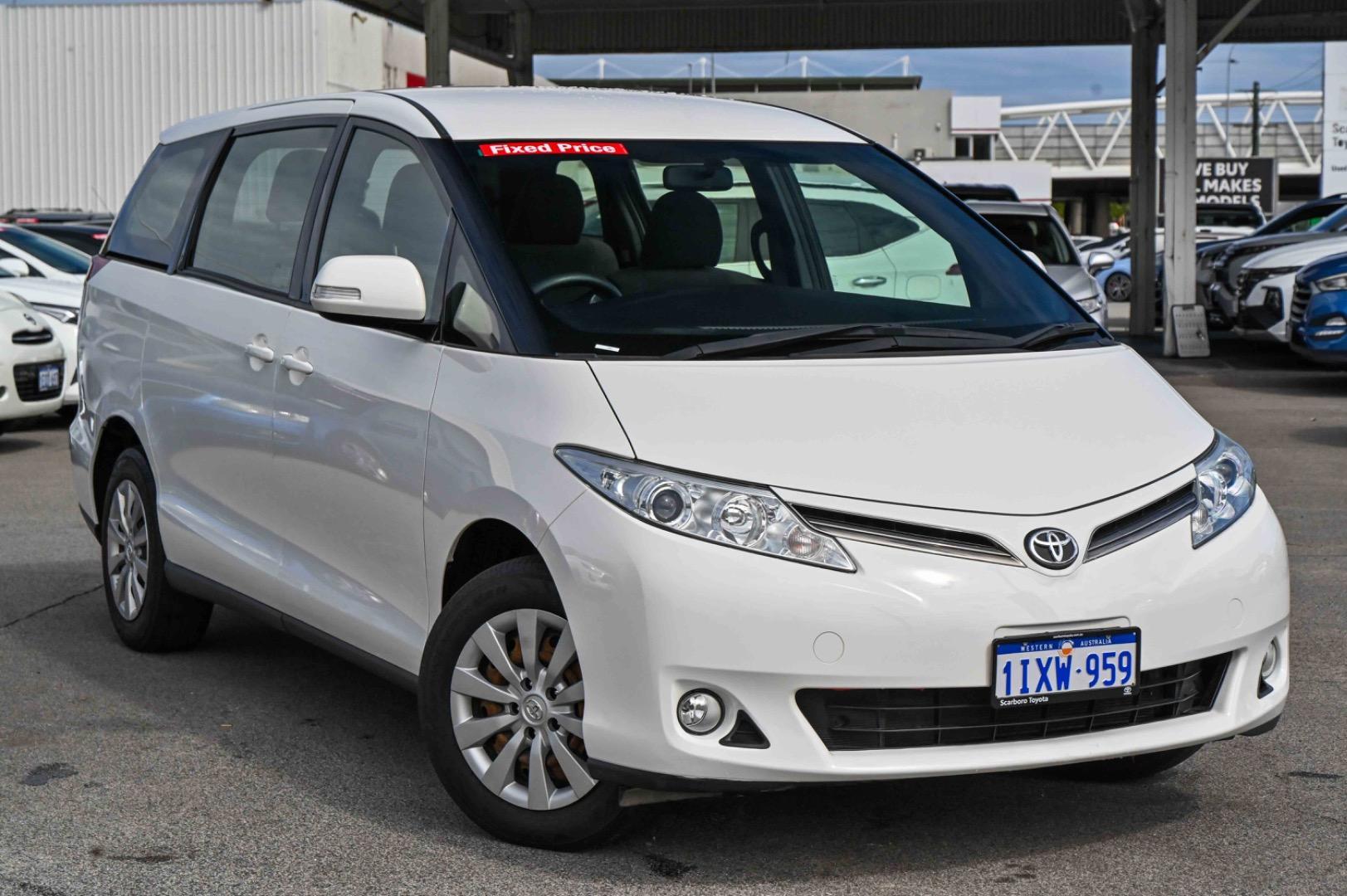 2018 Toyota Tarago GLi in White