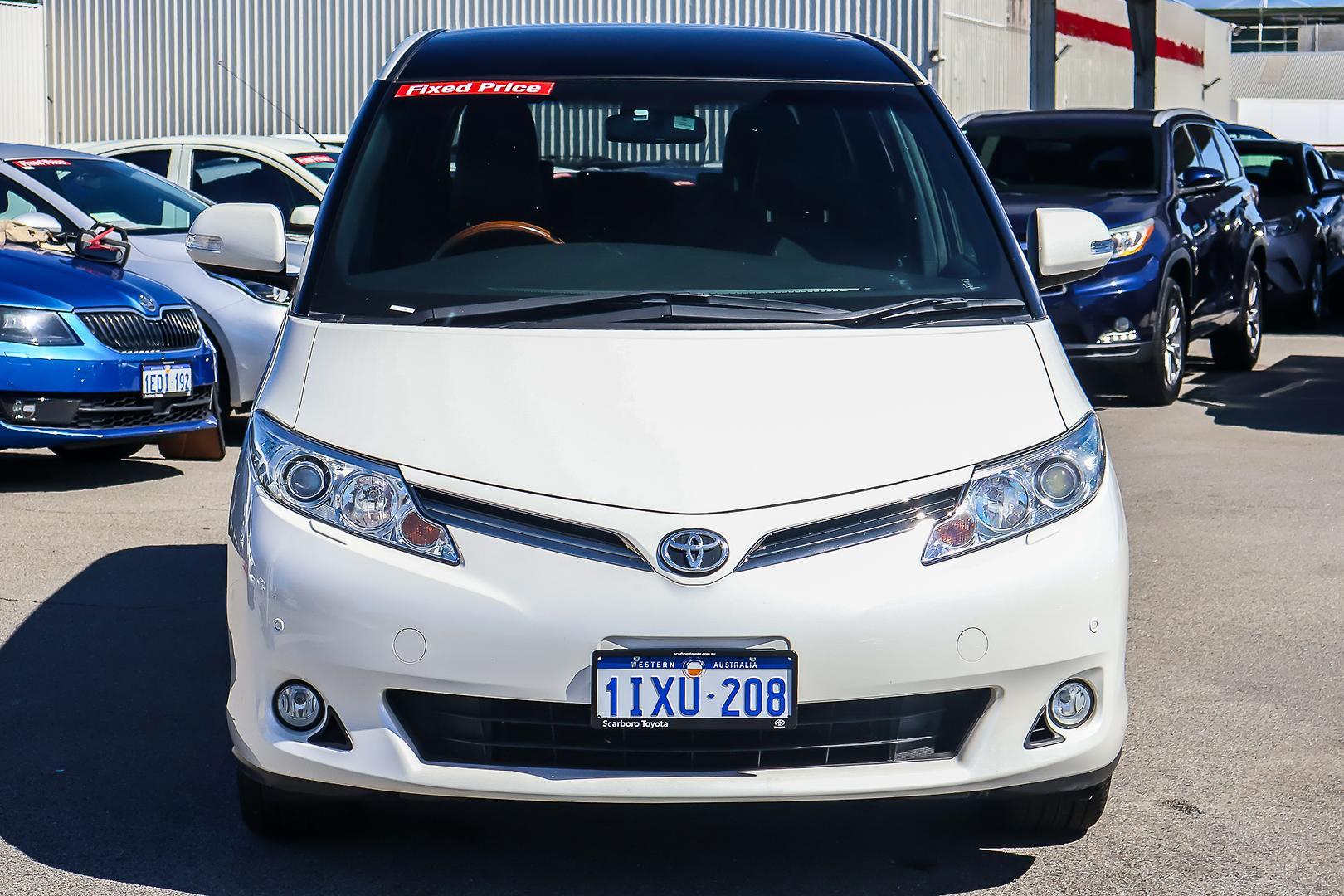 2018 Toyota Tarago Ultima in White