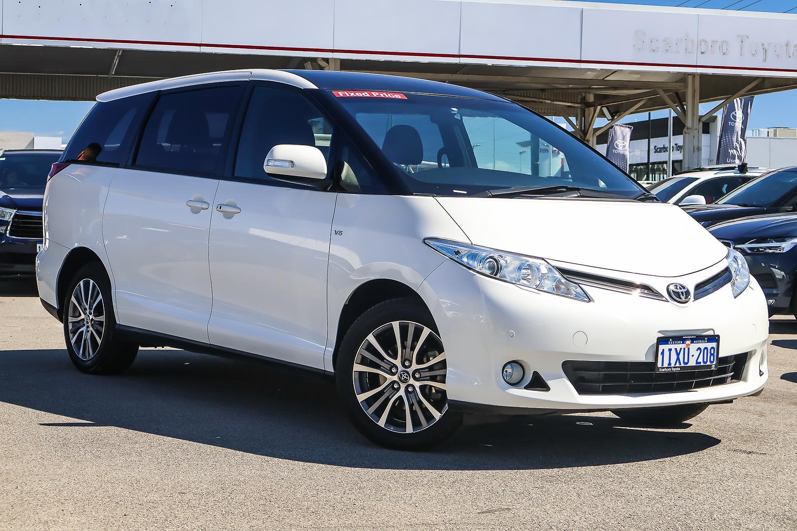 2018 Toyota Tarago Ultima in White