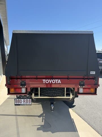 2024 Toyota Landcruiser GXL in Red
