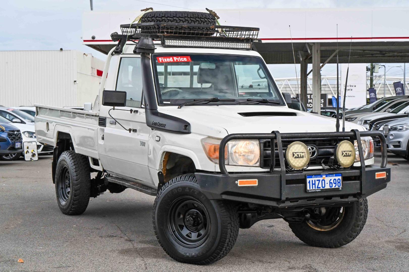 2012 Toyota Landcruiser Workmate in White