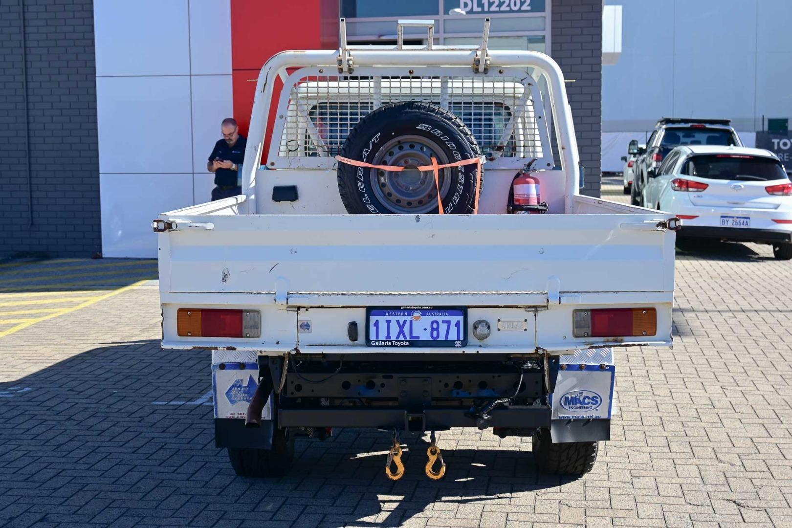 2017 Toyota Landcruiser WorkMate in White