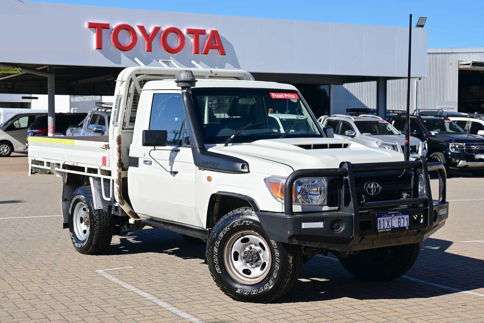 2017 Toyota Landcruiser WorkMate in White