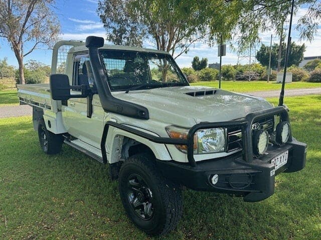 2018 Toyota Landcruiser GXL in White