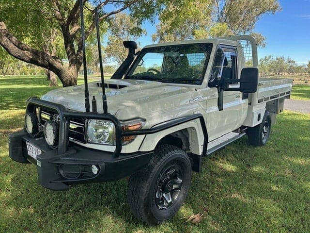 2018 Toyota Landcruiser GXL in White