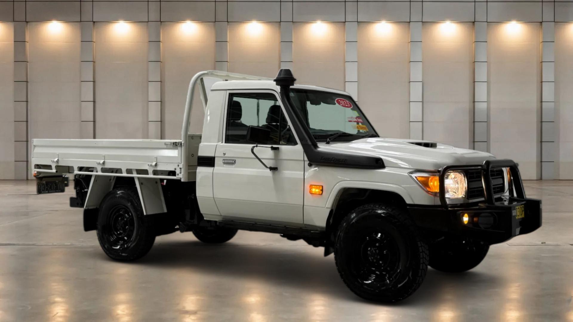 2023 Toyota Landcruiser Workmate in White