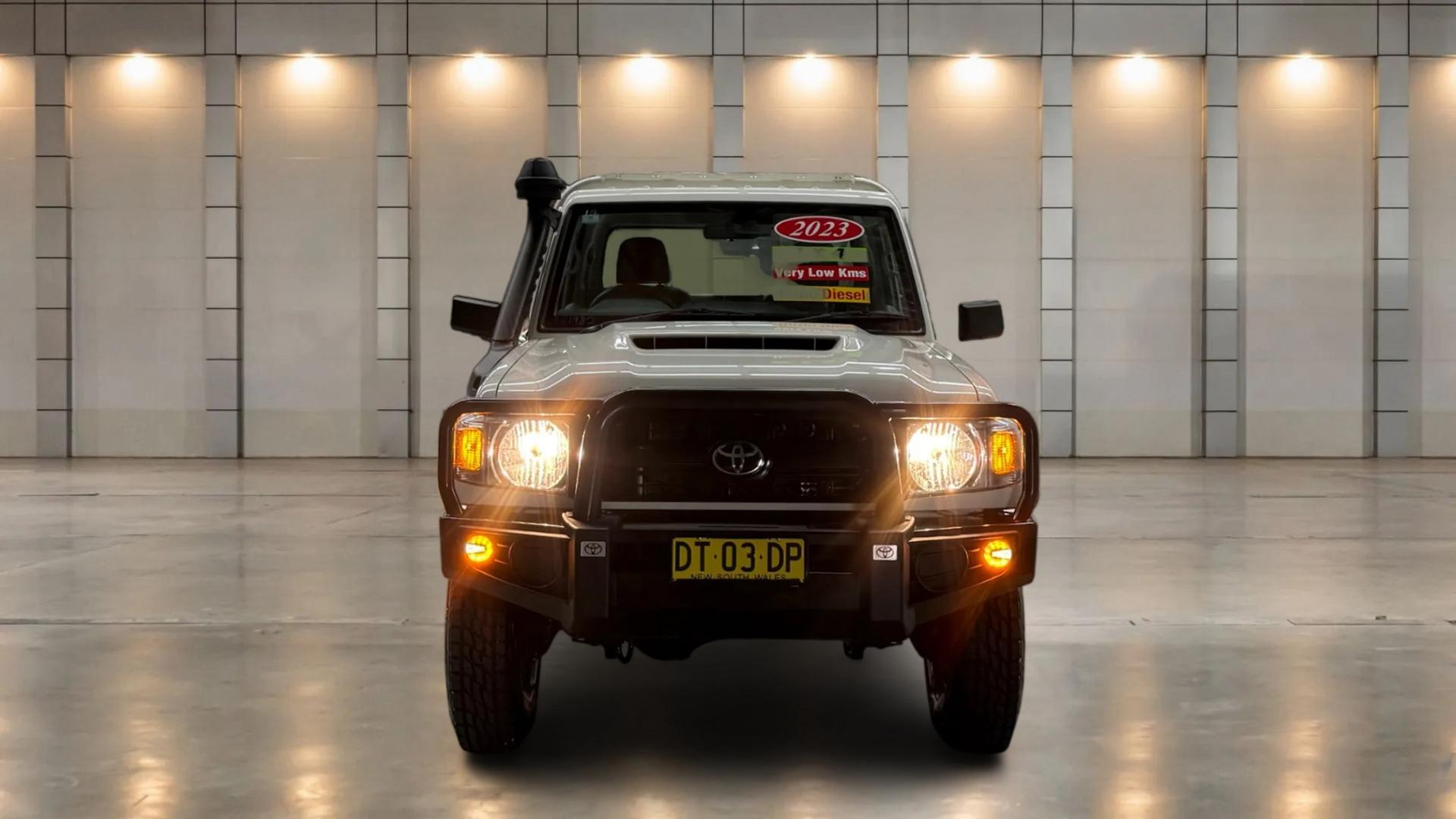 2023 Toyota Landcruiser Workmate in White
