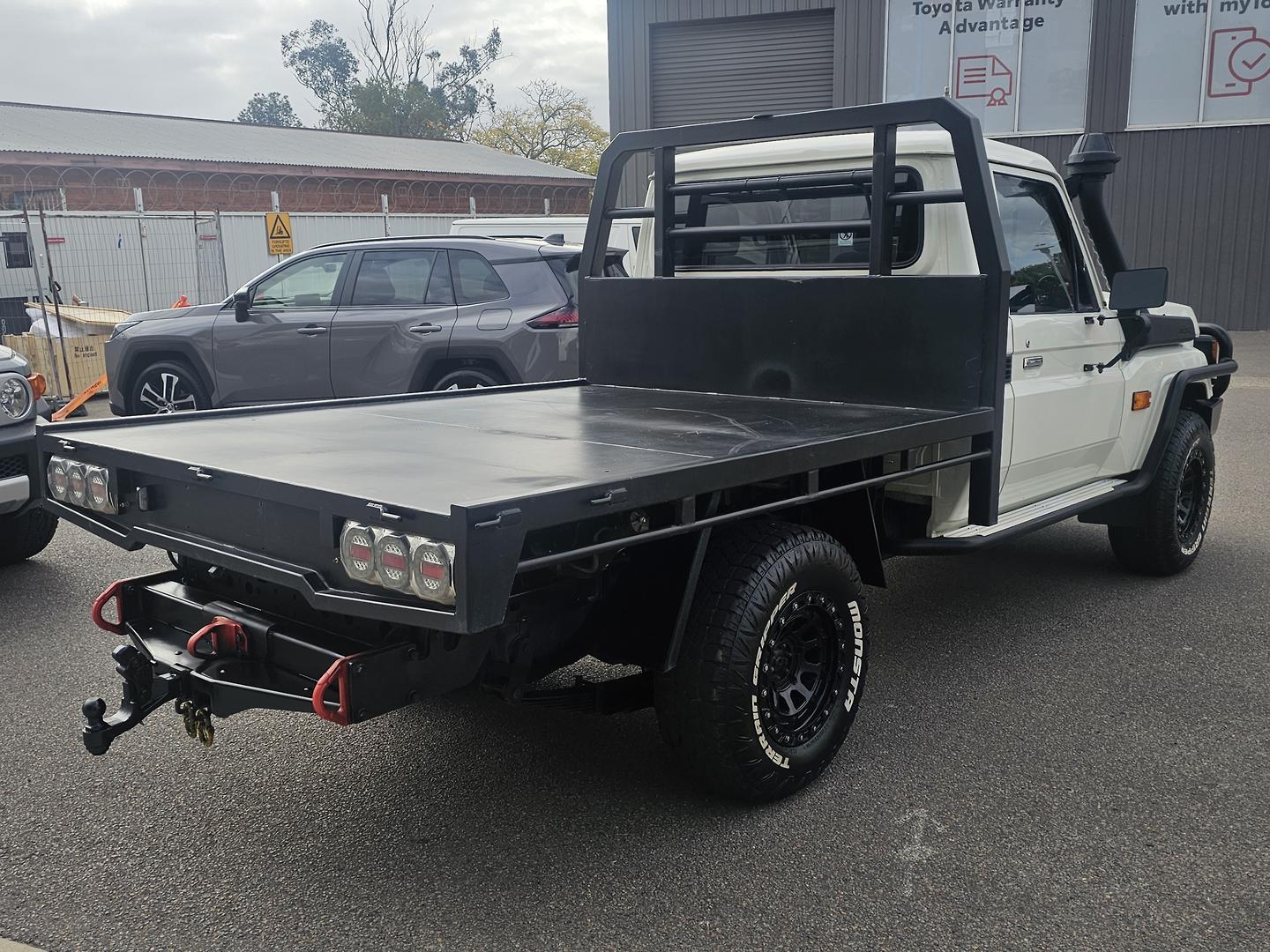 2024 Toyota Landcruiser Workmate in White
