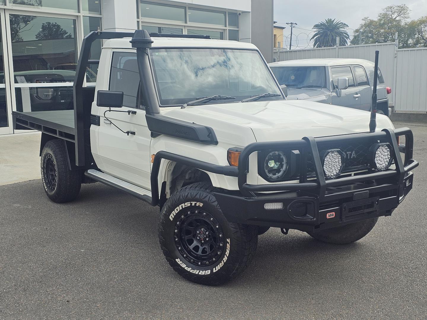 2024 Toyota Landcruiser Workmate in White