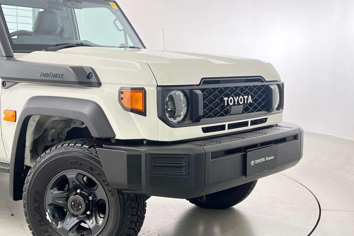 2024 Toyota Landcruiser GX in White