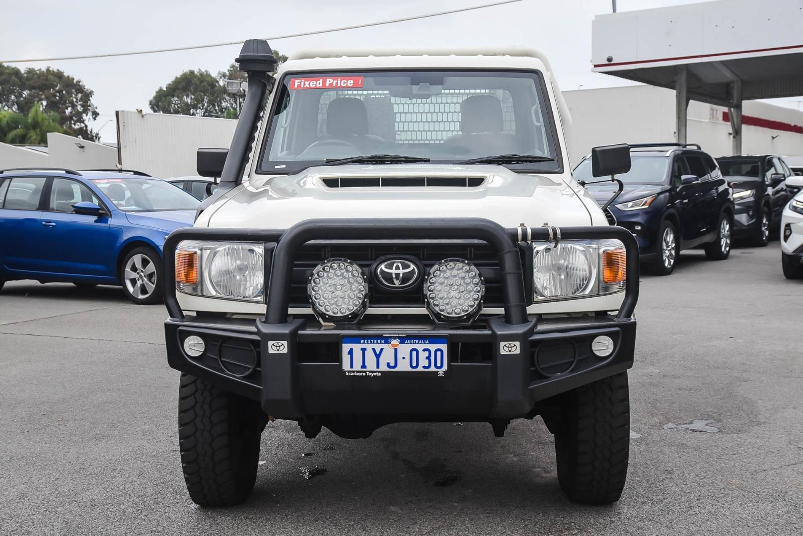 2023 Toyota Landcruiser WorkMate in White