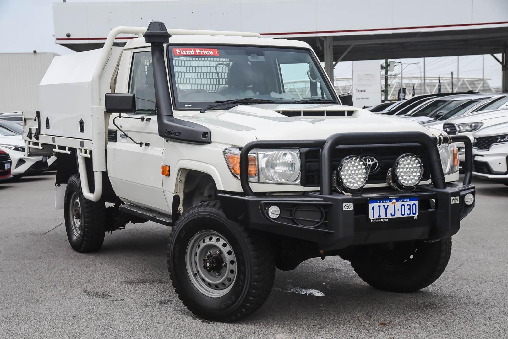 2023 Toyota Landcruiser WorkMate in White