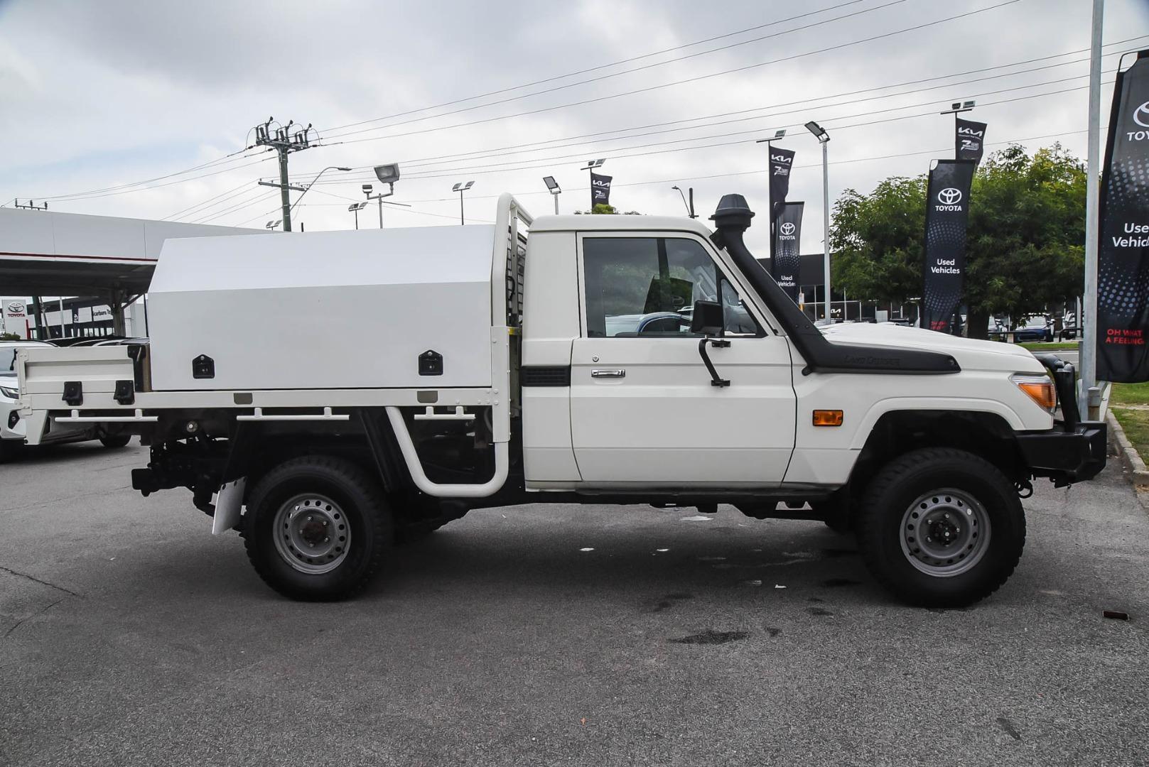 2023 Toyota Landcruiser WorkMate in White