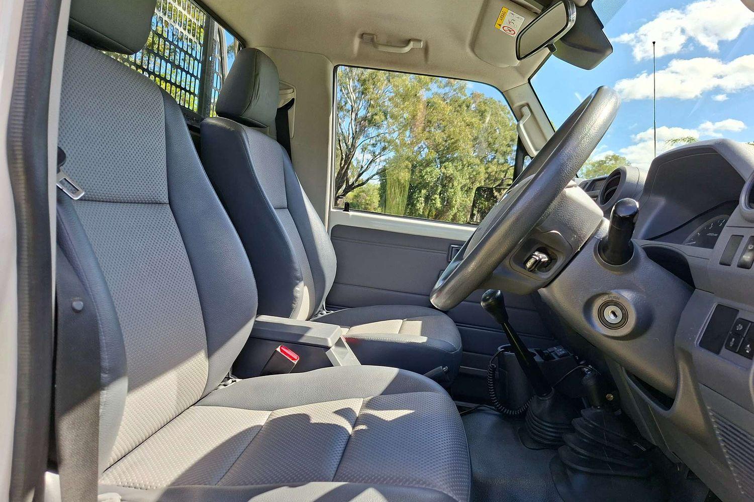 2023 Toyota Landcruiser Workmate in White
