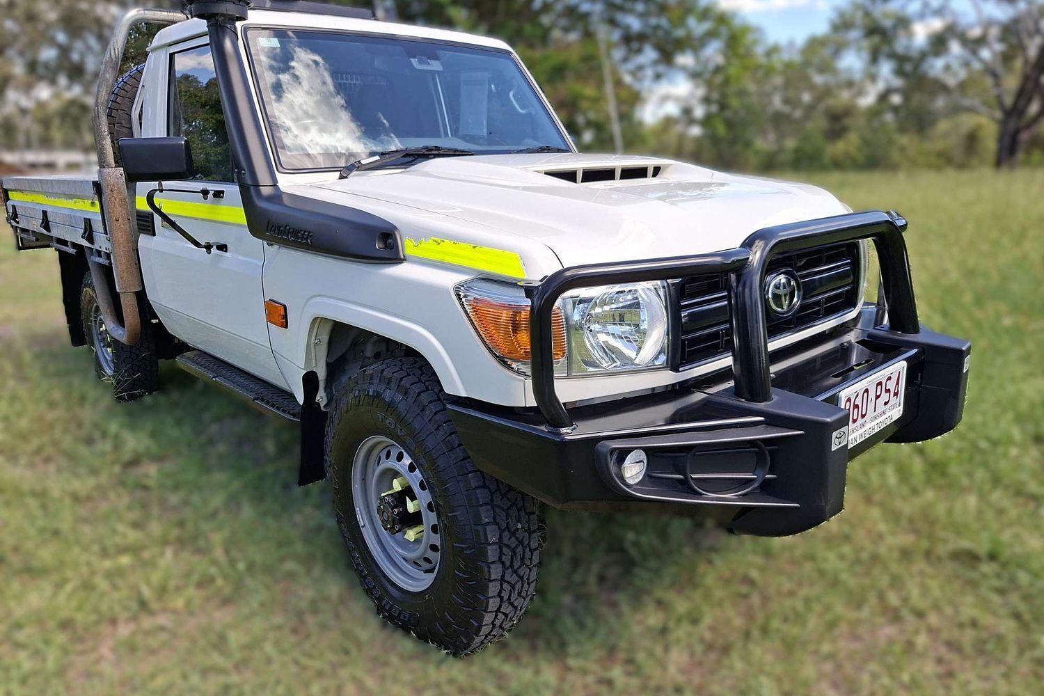 2023 Toyota Landcruiser Workmate in White