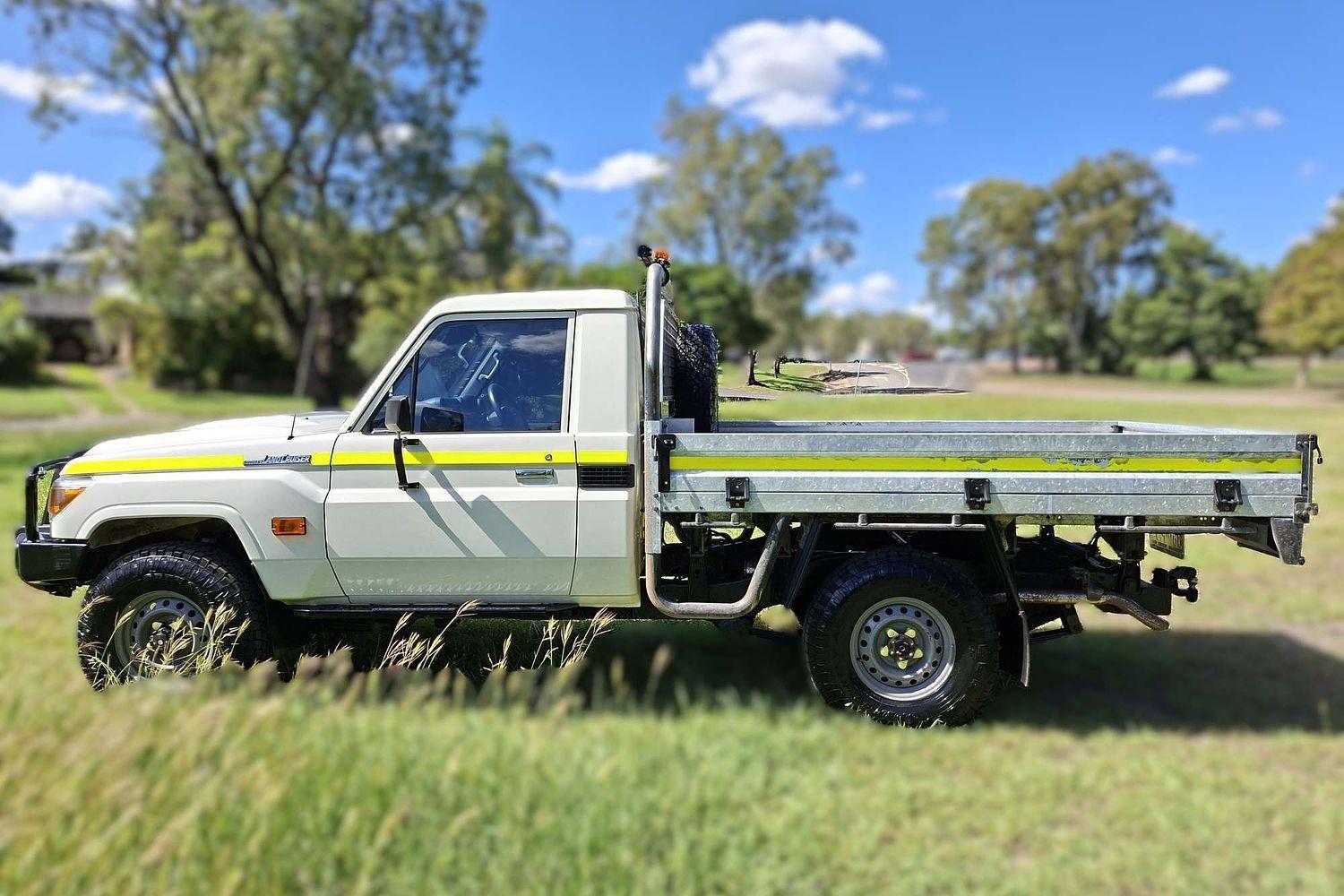 2023 Toyota Landcruiser Workmate in White