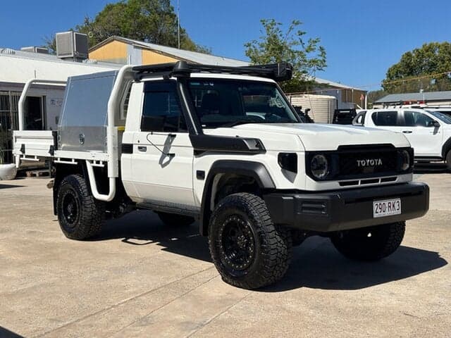 2024 Toyota Landcruiser GX in White
