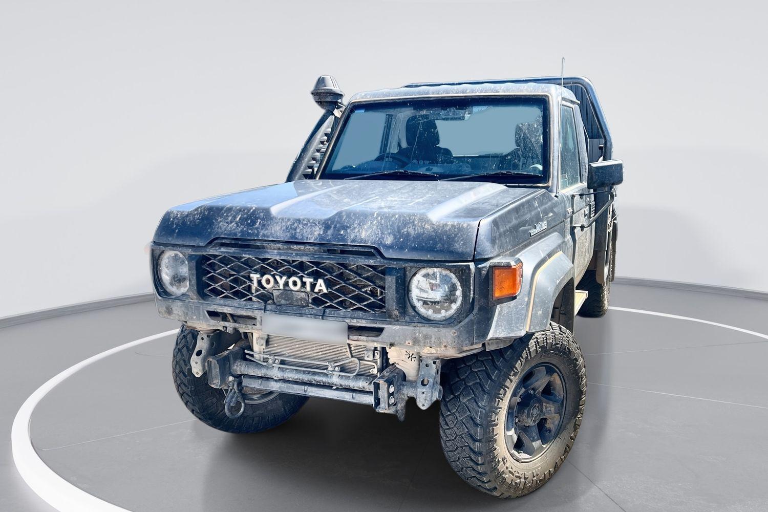 2024 Toyota Landcruiser GXL in Silver