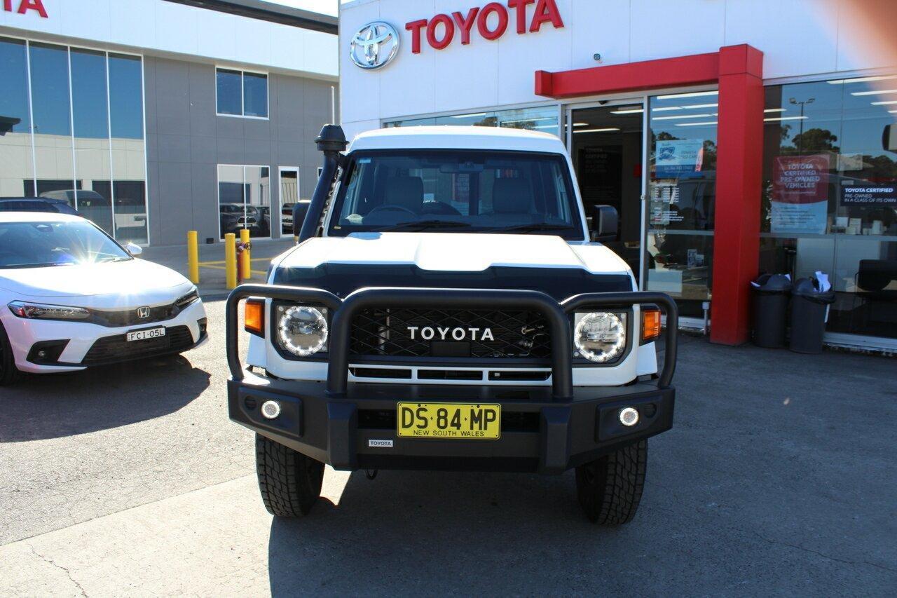 2024 Toyota Landcruiser Workmate in White