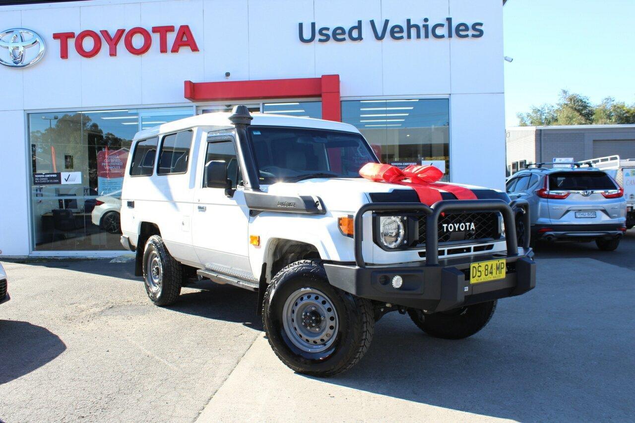 2024 Toyota Landcruiser Workmate in White