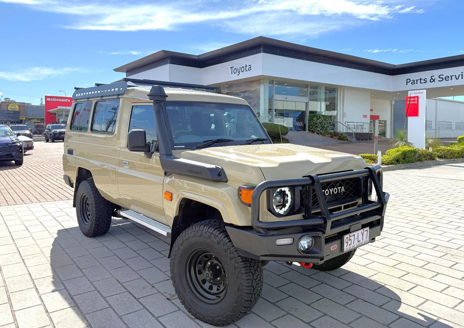 2024 Toyota Landcruiser GXL in Beige
