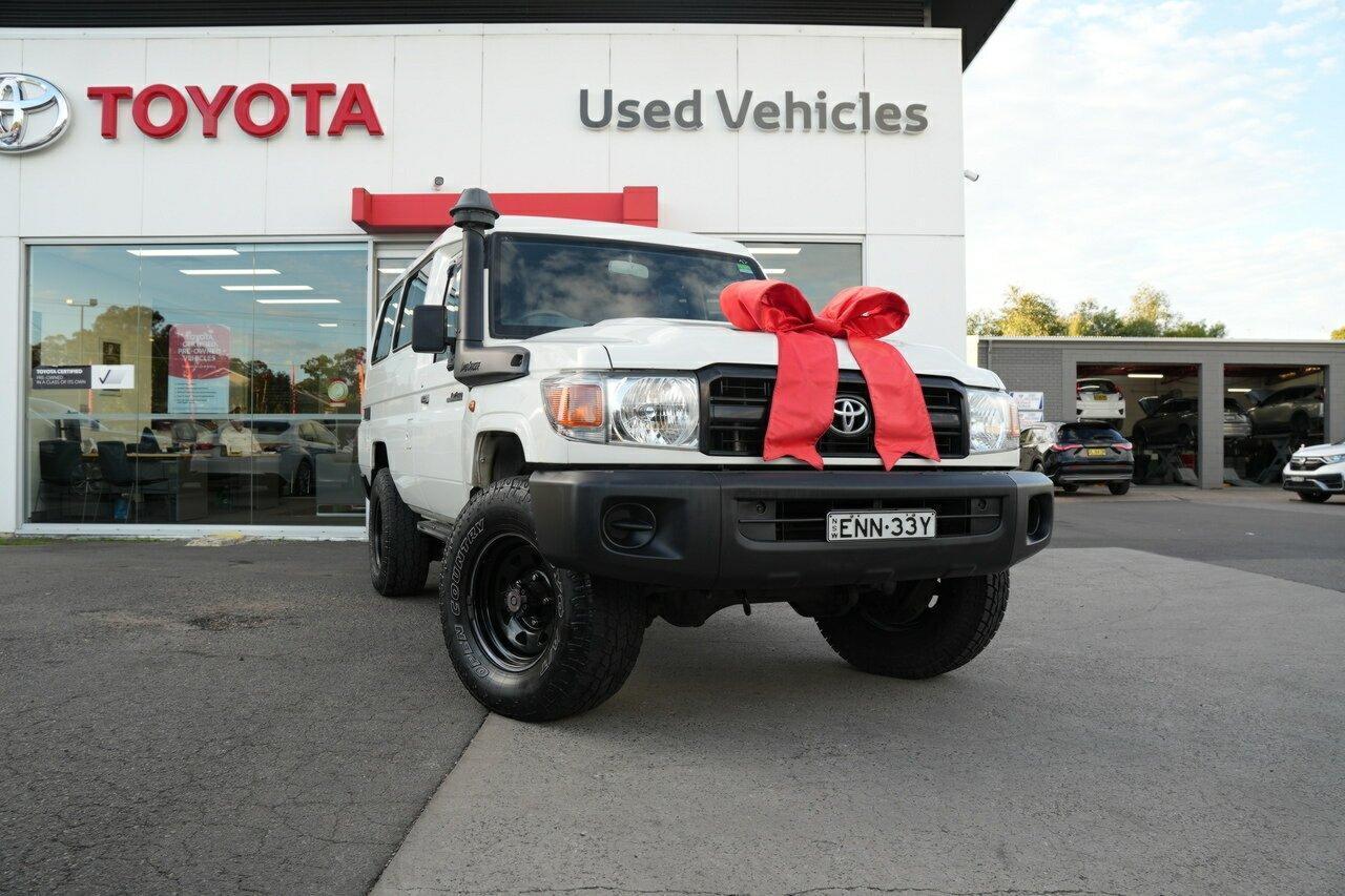 2018 Toyota Landcruiser Workmate in White
