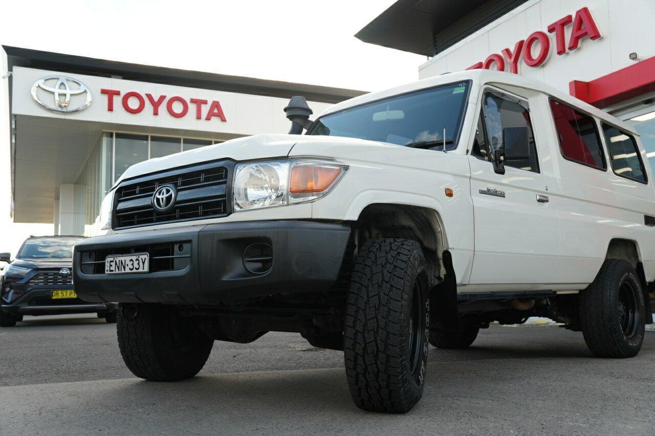 2018 Toyota Landcruiser Workmate in White