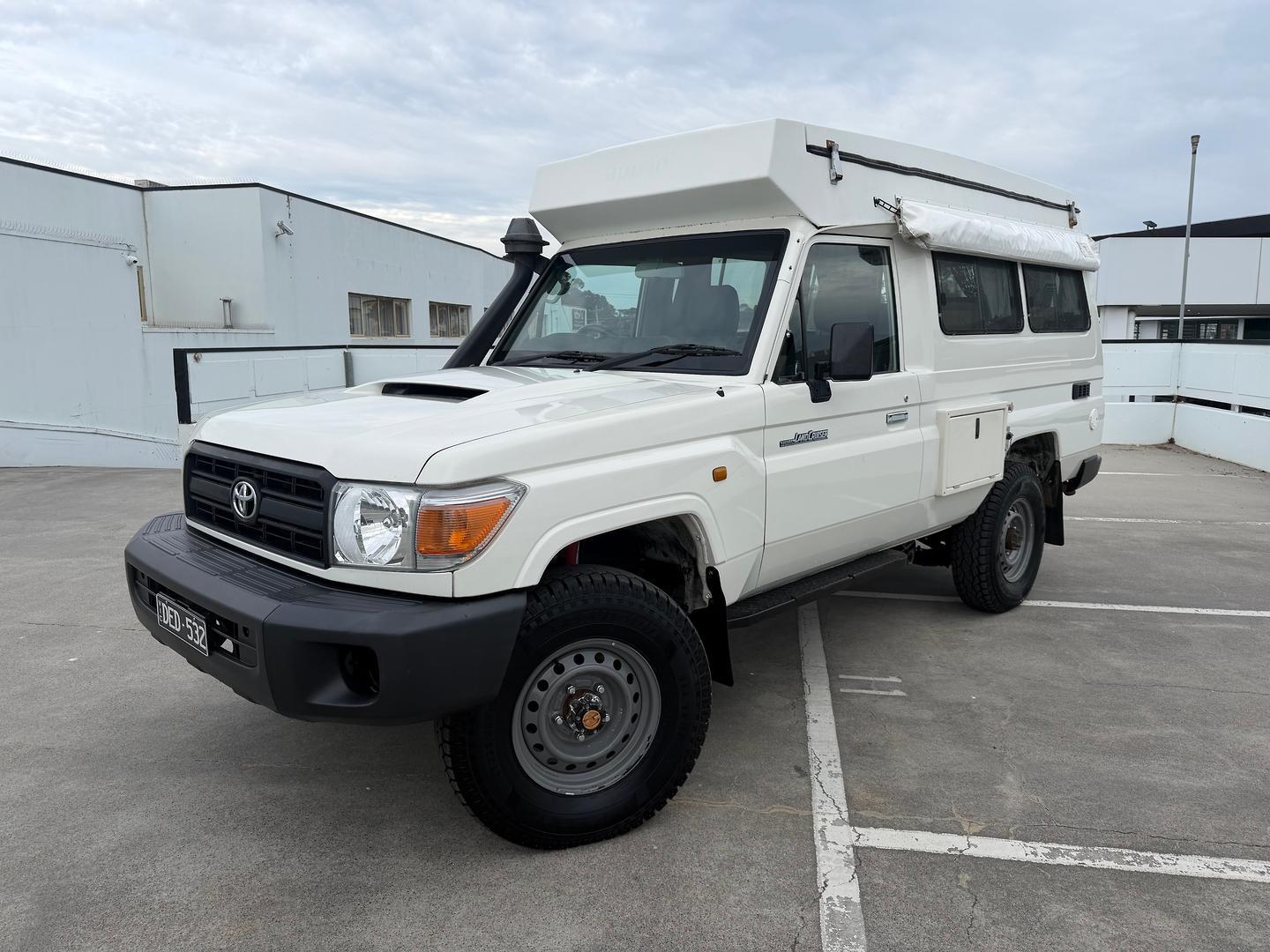 2014 Toyota Landcruiser Workmate in White