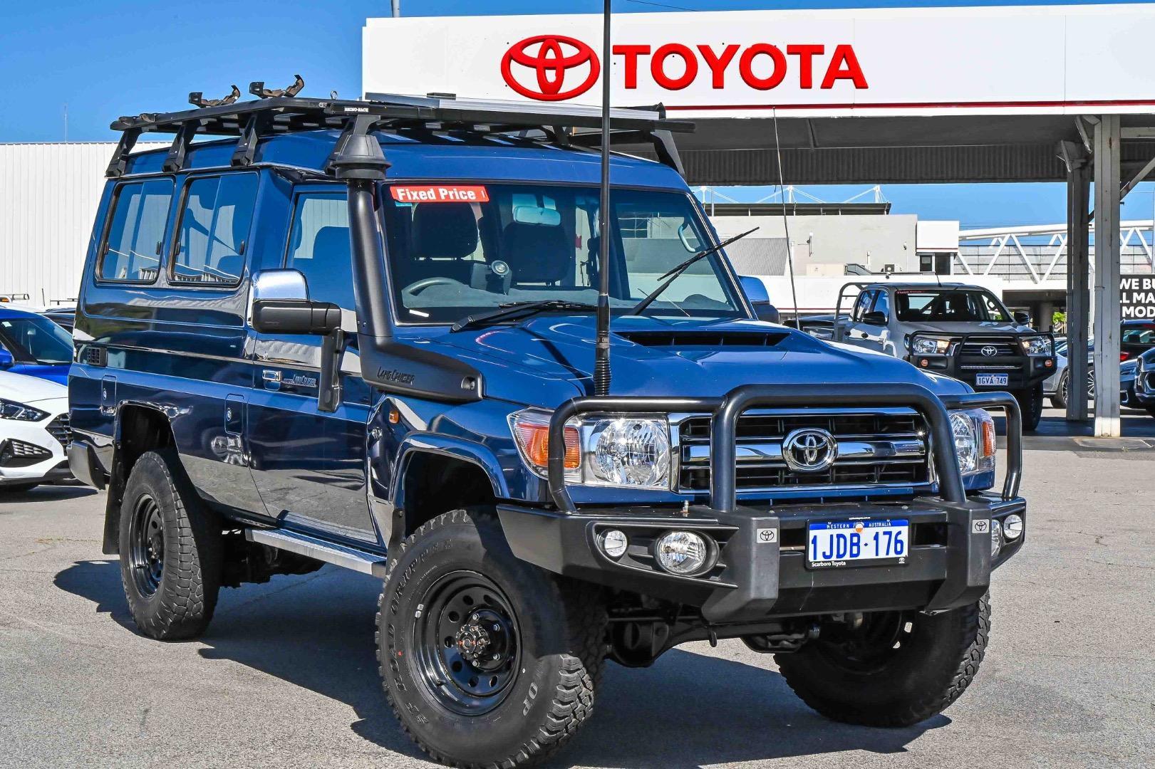 2019 Toyota Landcruiser GXL in Blue