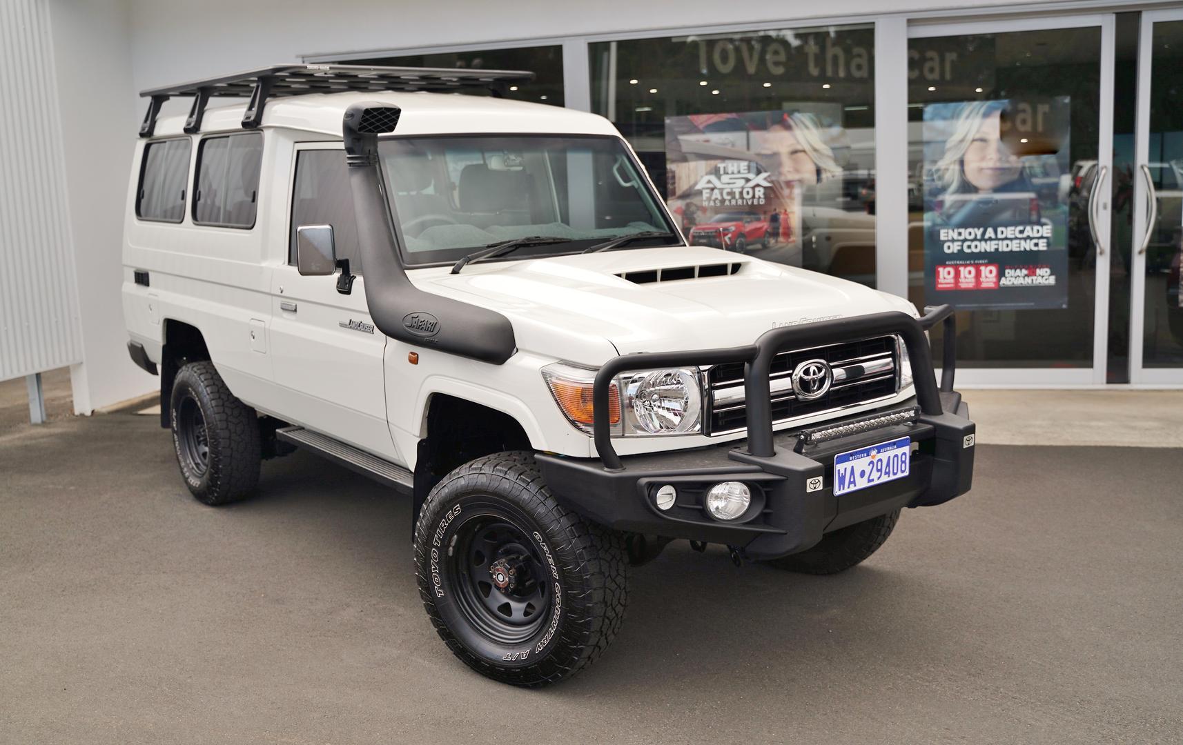2020 Toyota Landcruiser GXL in White