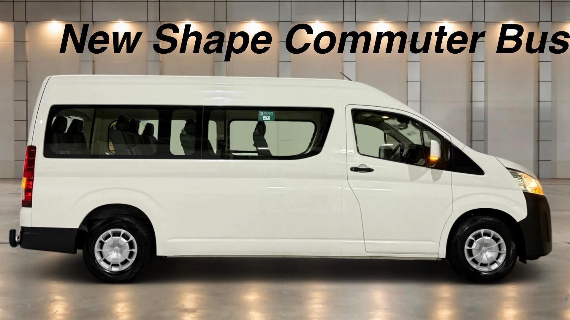 2019 Toyota Hiace SLWB in White