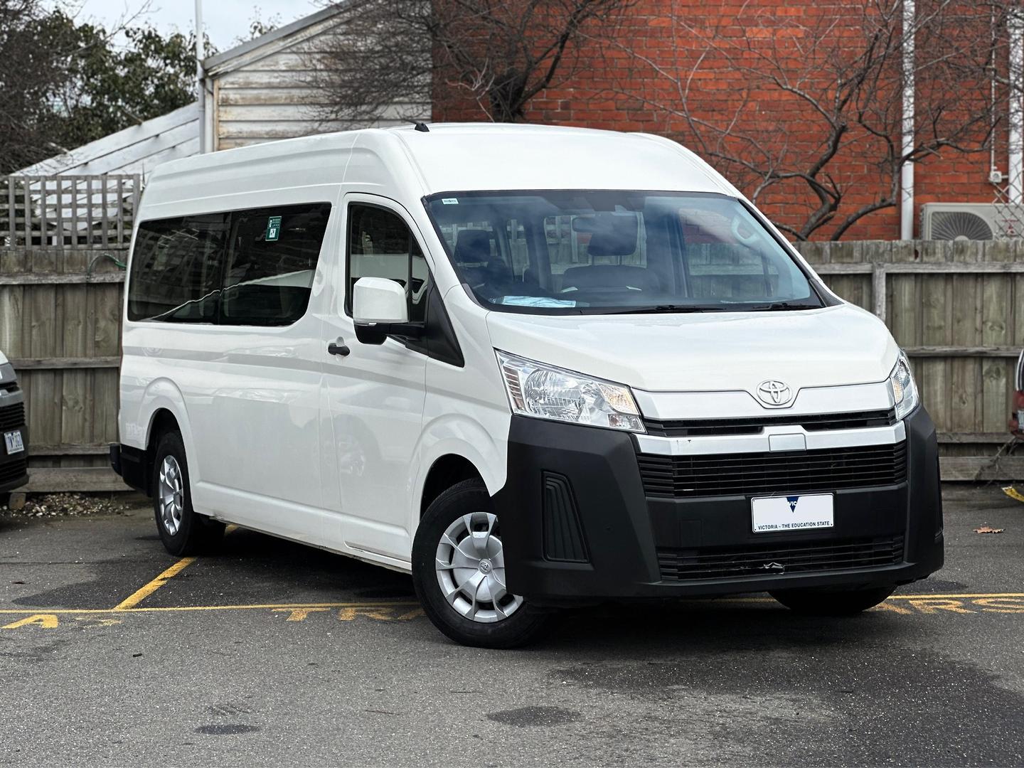 2019 Toyota Hiace SLWB in White