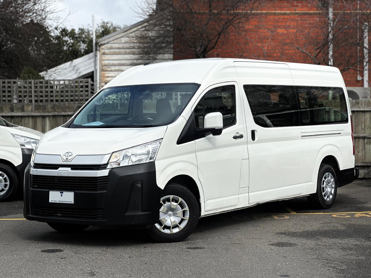 2019 Toyota Hiace SLWB in White