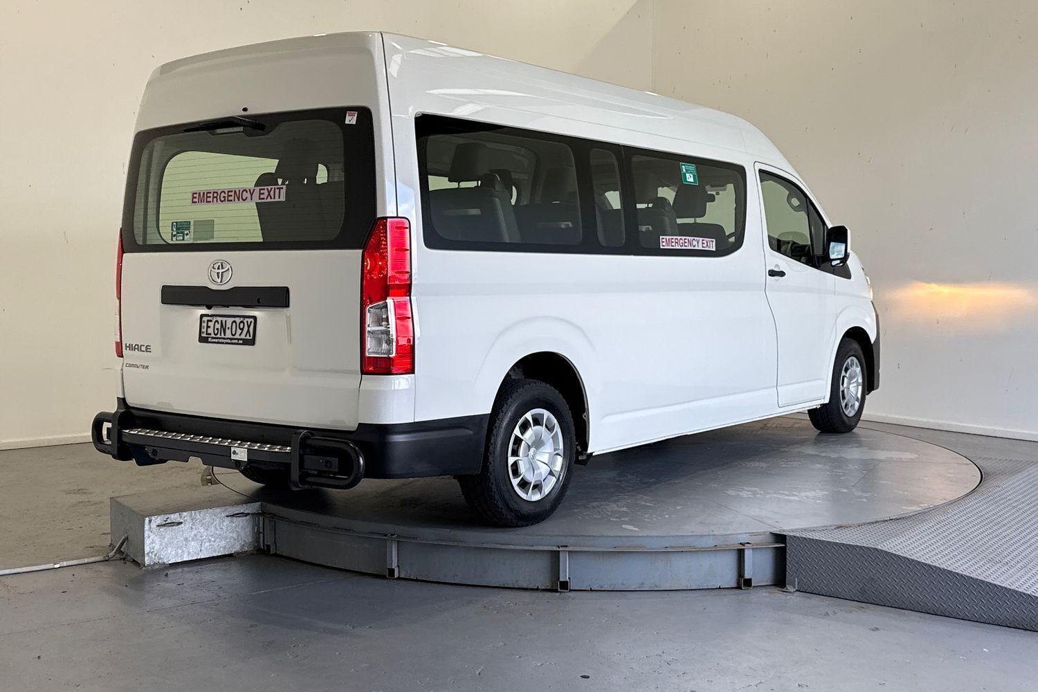 2019 Toyota Hiace Commuter in White