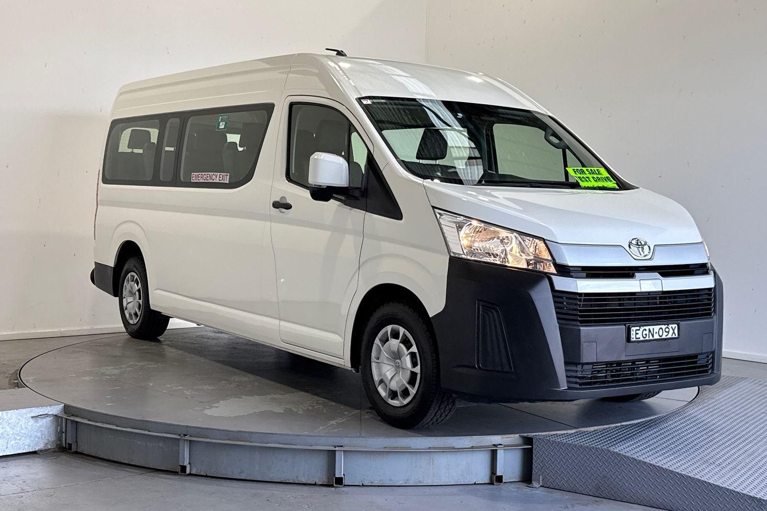2019 Toyota Hiace Commuter in White