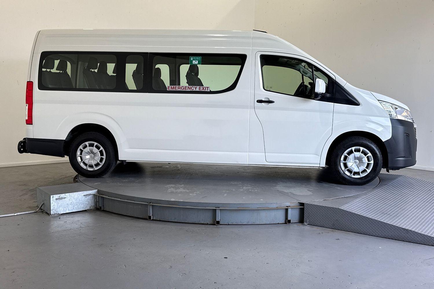 2019 Toyota Hiace Commuter in White