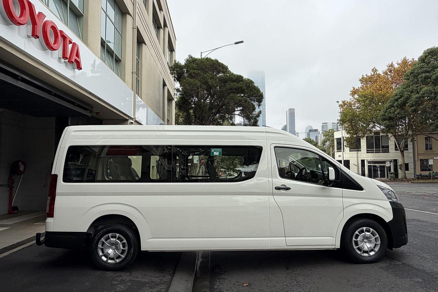2020 Toyota Hiace SLWB in White