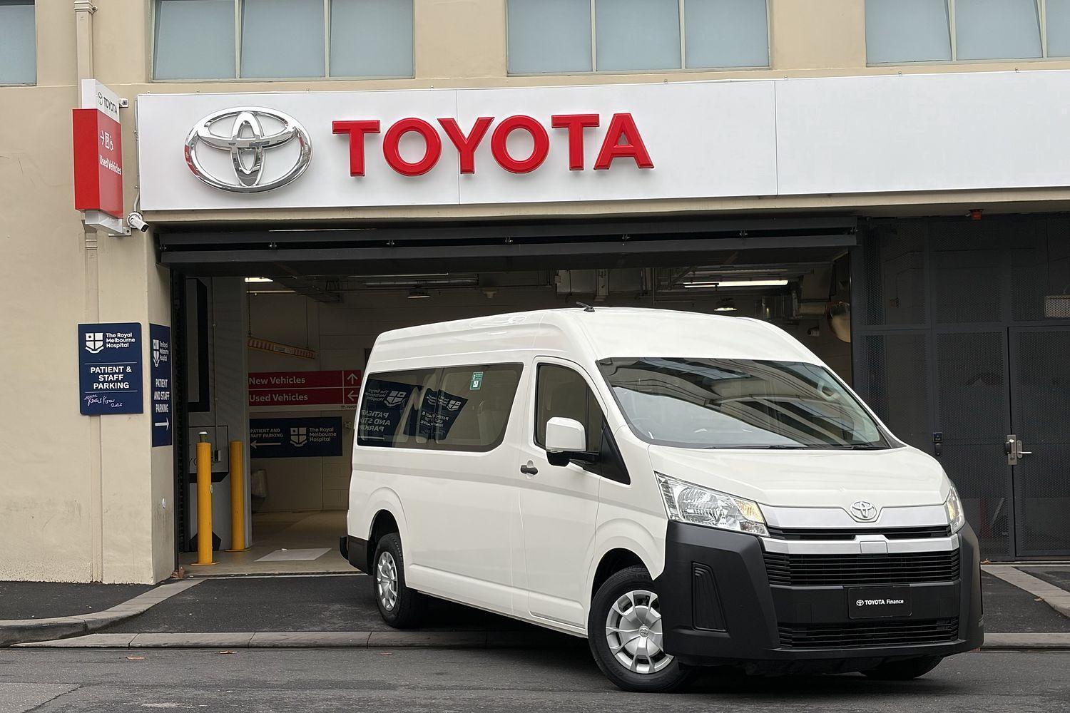 2020 Toyota Hiace SLWB in White