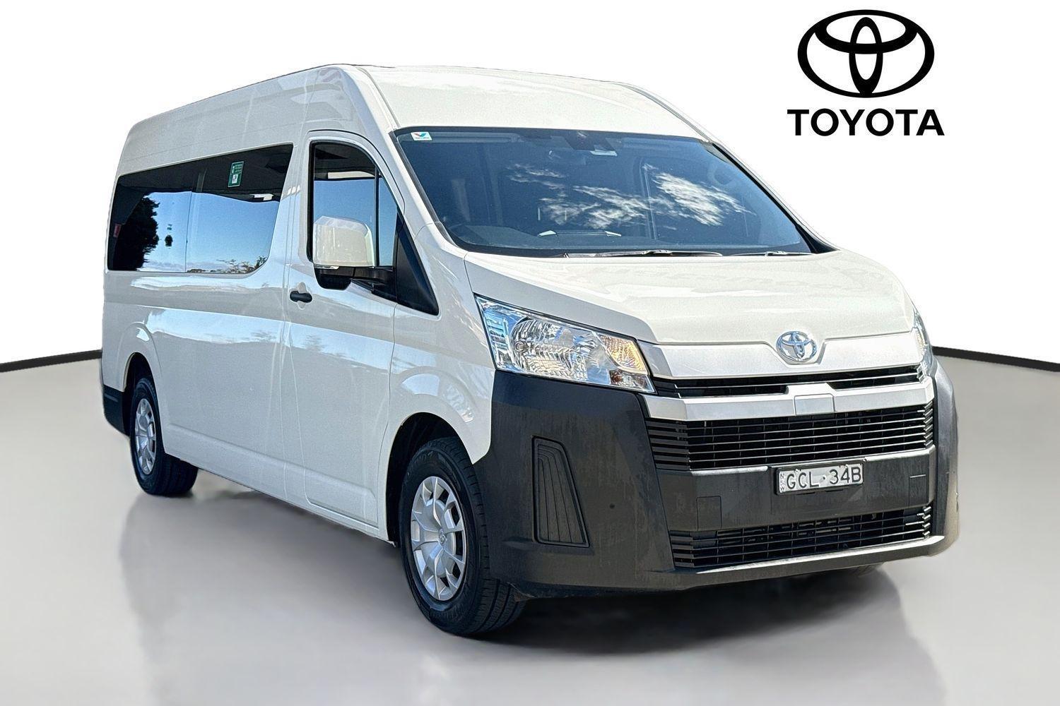 2020 Toyota Hiace SLWB in White