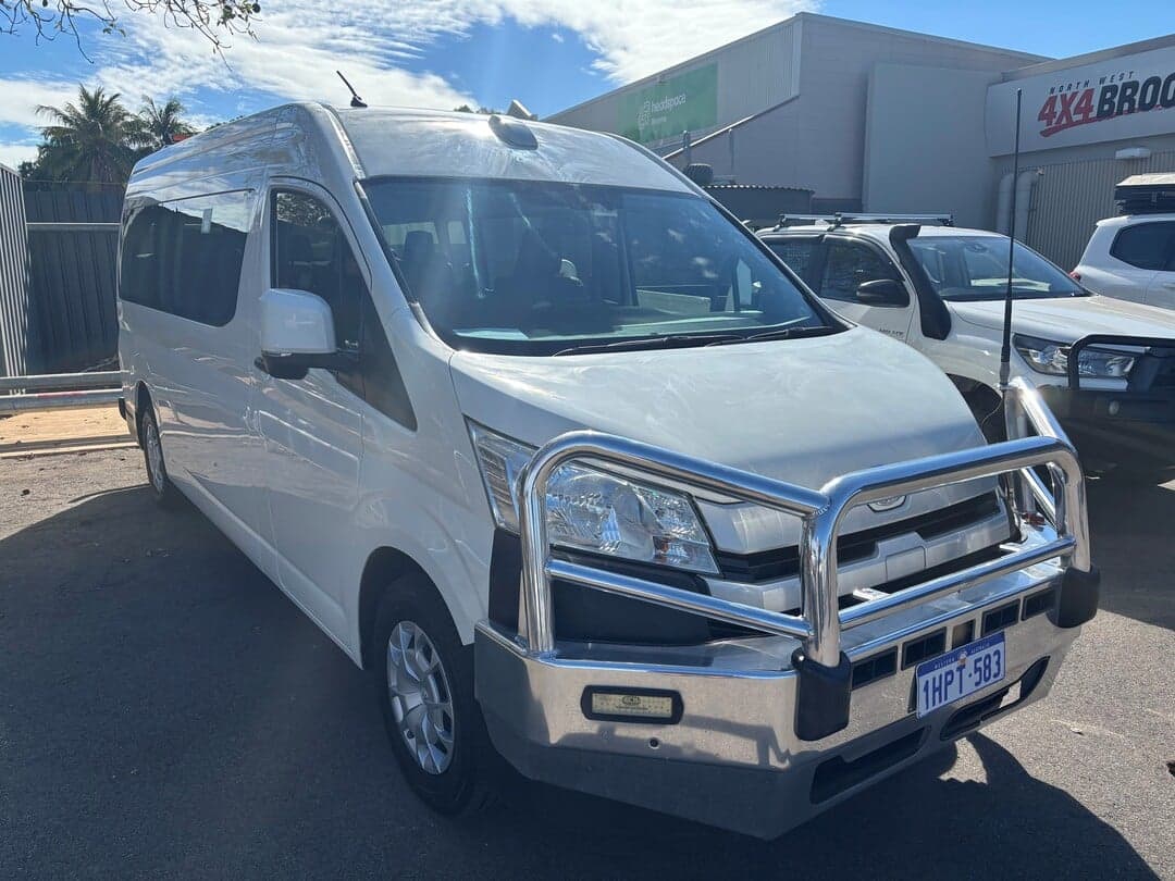 2022 Toyota Hiace SLWB in White