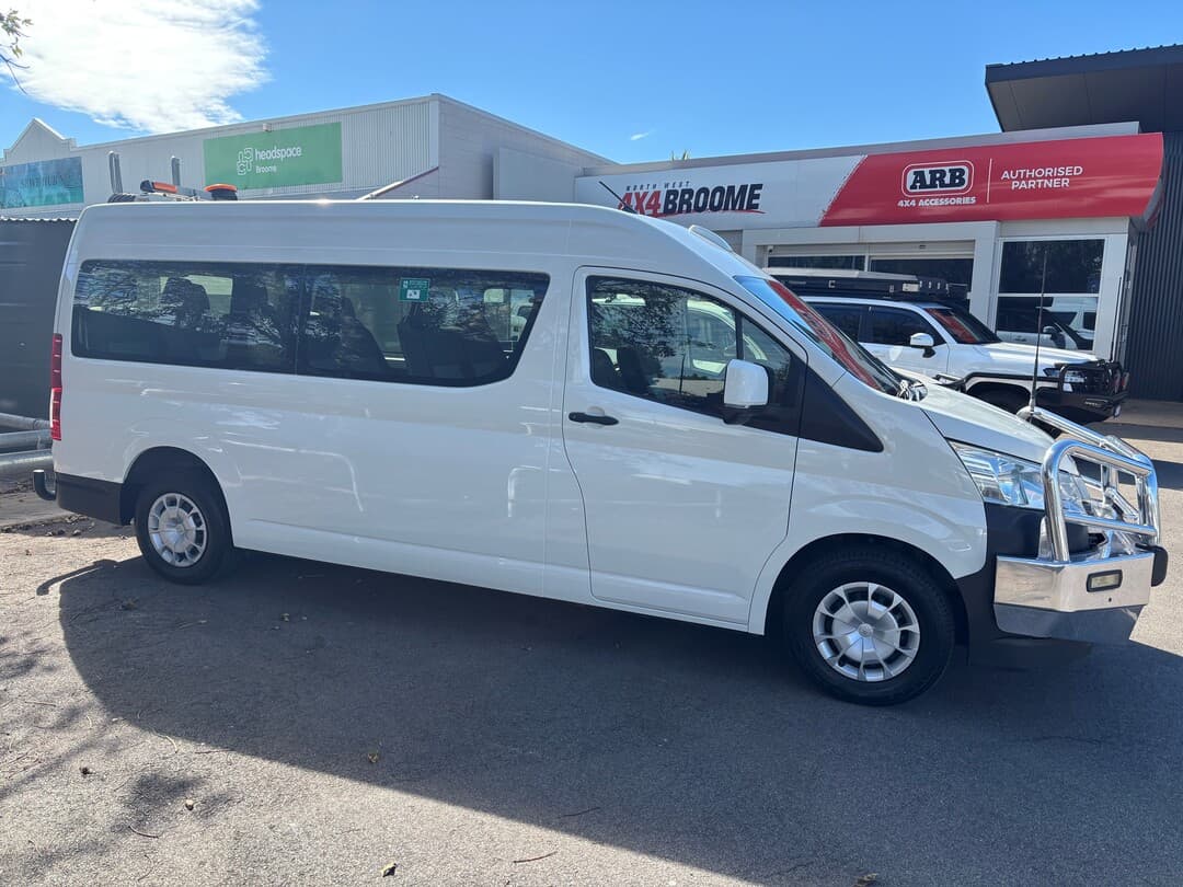 2022 Toyota Hiace SLWB in White