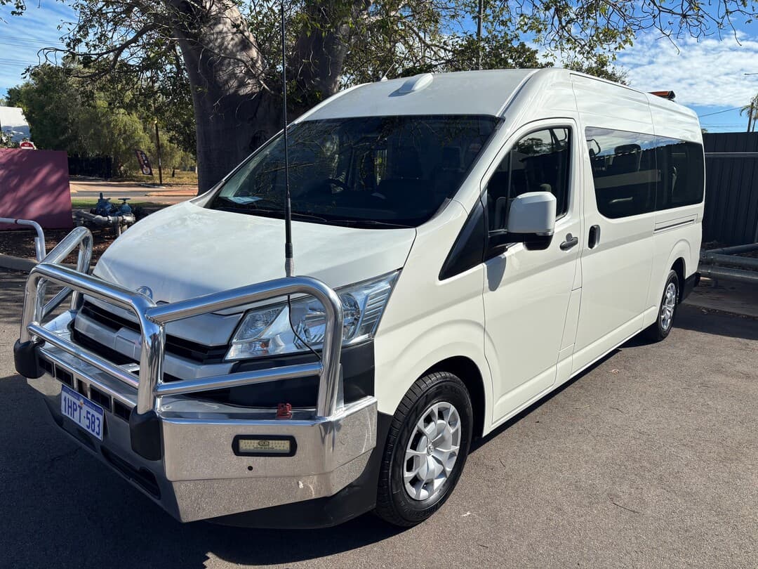 2022 Toyota Hiace SLWB in White