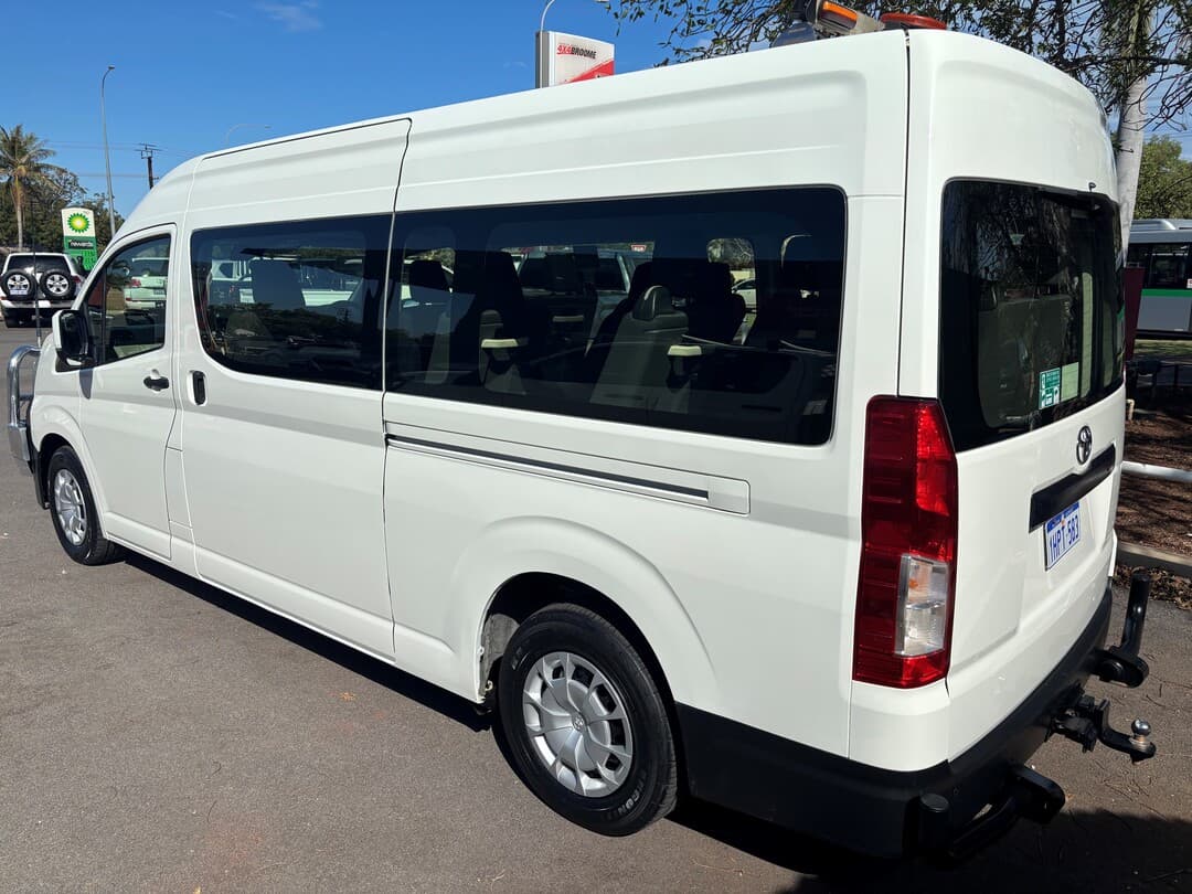 2022 Toyota Hiace SLWB in White