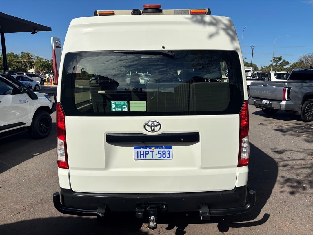 2022 Toyota Hiace SLWB in White
