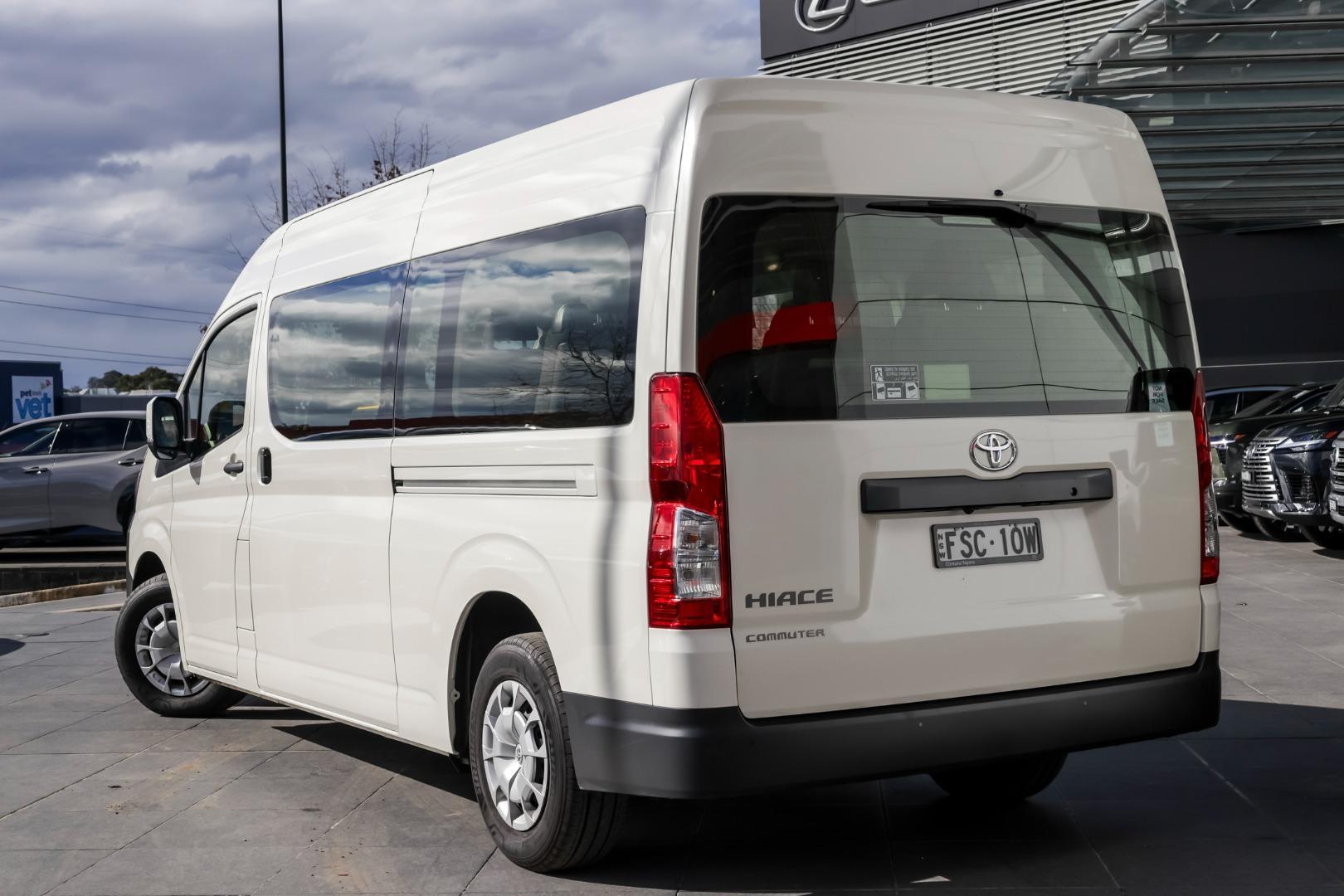 2025 Toyota Hiace SLWB in White