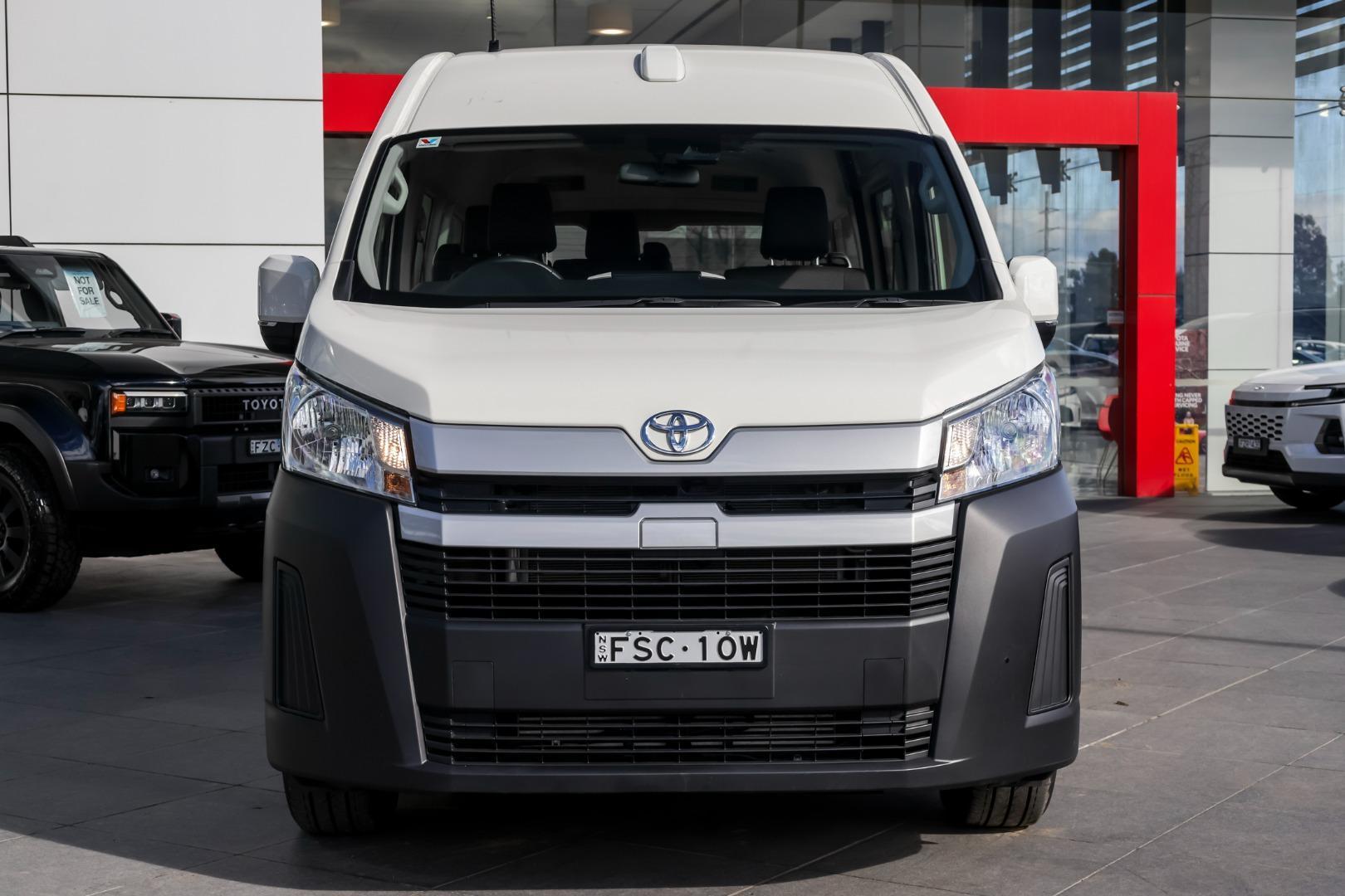 2025 Toyota Hiace SLWB in White